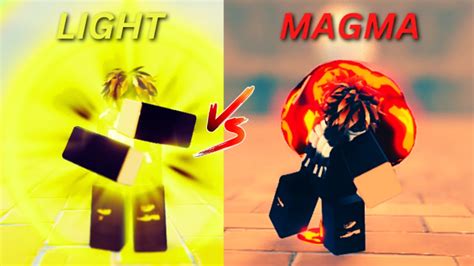 As you can see, Devil Fruits are divided into three types in Blox Fruits. . Is magma better than light